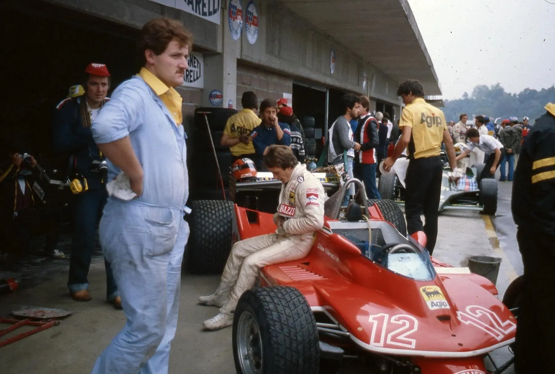 jezdec F1 Gilles Villeneuve